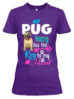 My (Custom Dog Name And Breed) Has The Key To My Heart