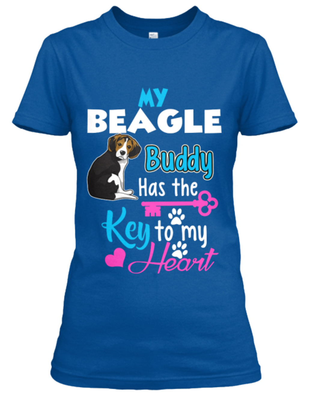 My (Custom Dog Name And Breed) Has The Key To My Heart