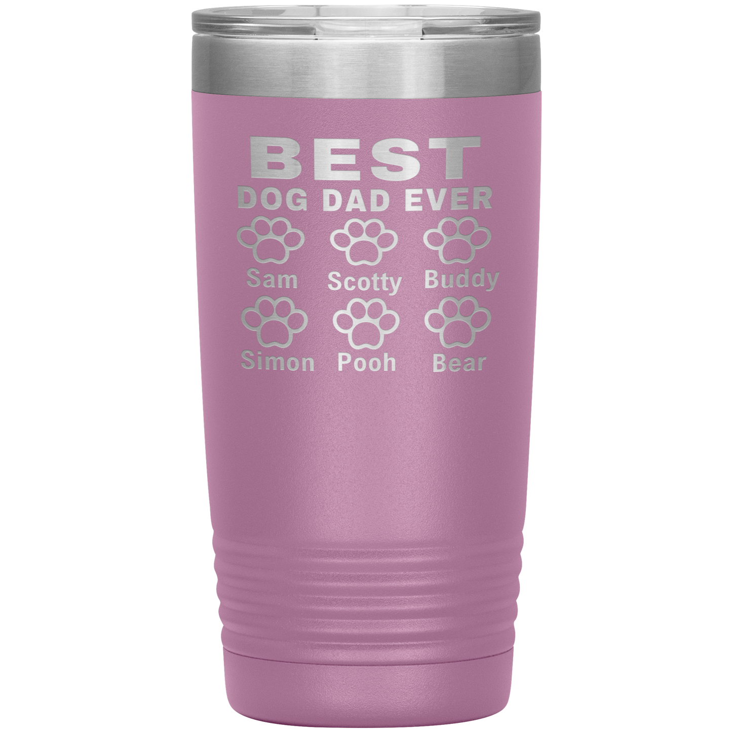 BEST DOG DAD EVER " Tumbler. Buy For Family & Friends