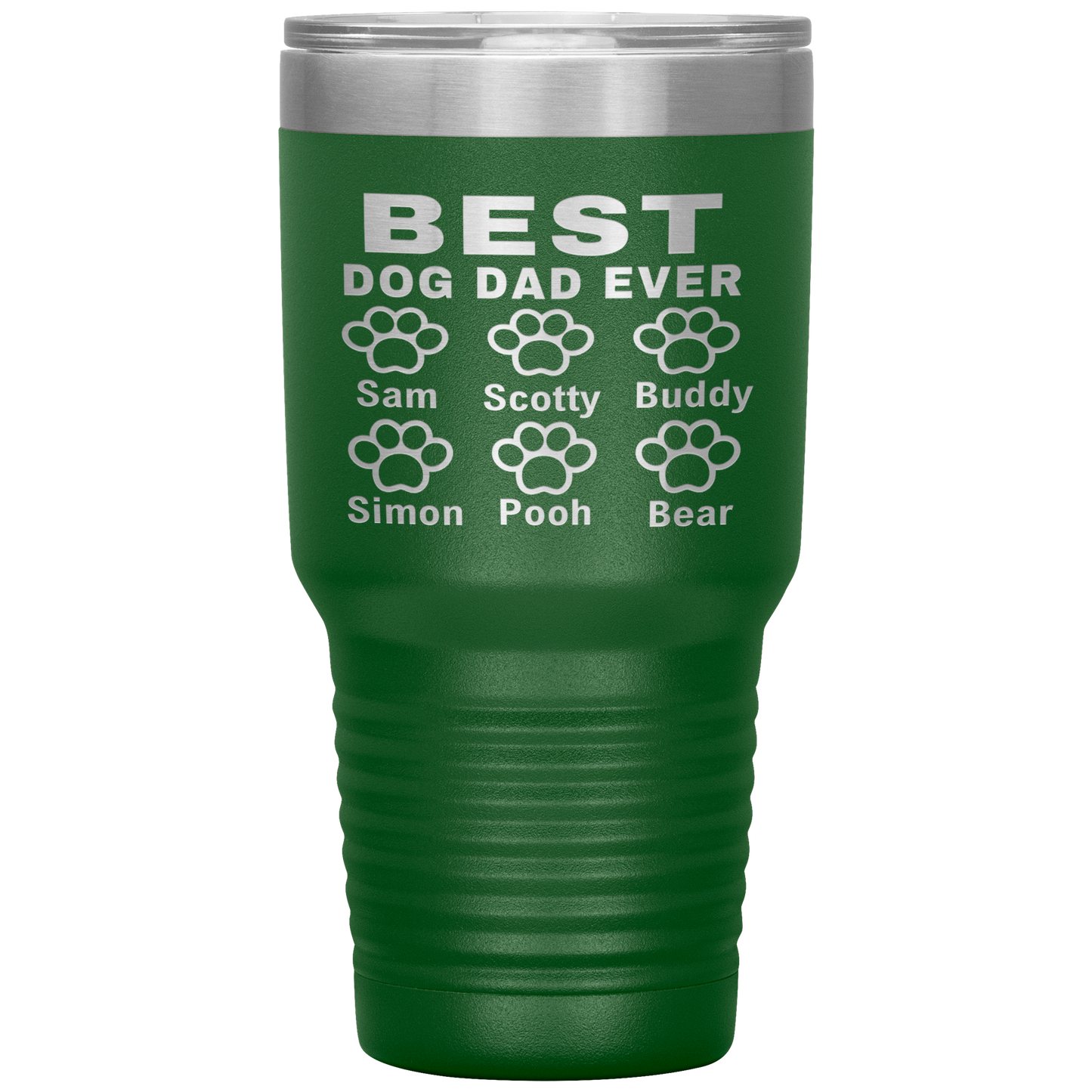 BEST DOG DAD EVER " Tumbler. Buy For Family & Friends