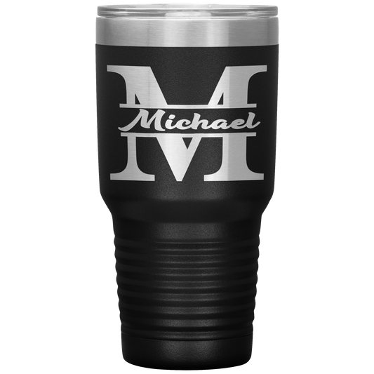 "Customize your Tumbler with your Name"