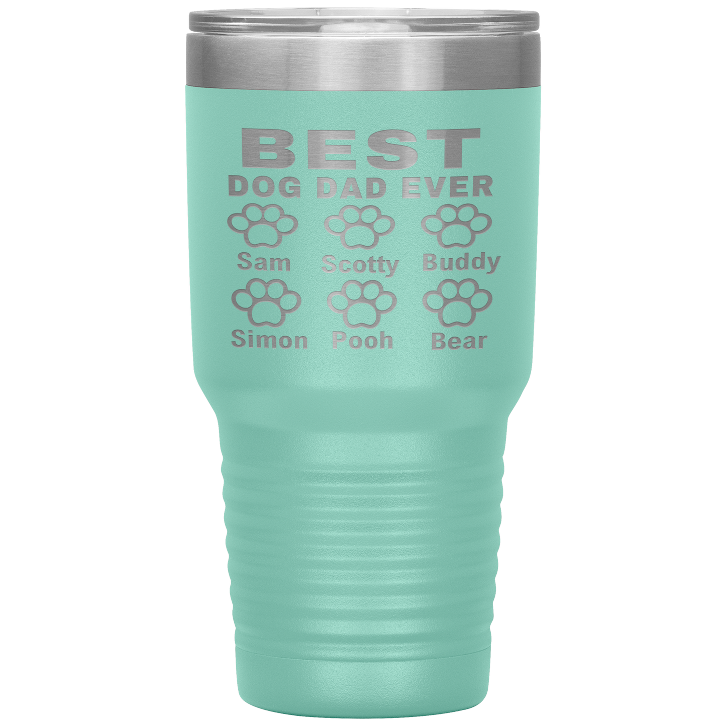 BEST DOG DAD EVER " Tumbler. Buy For Family & Friends