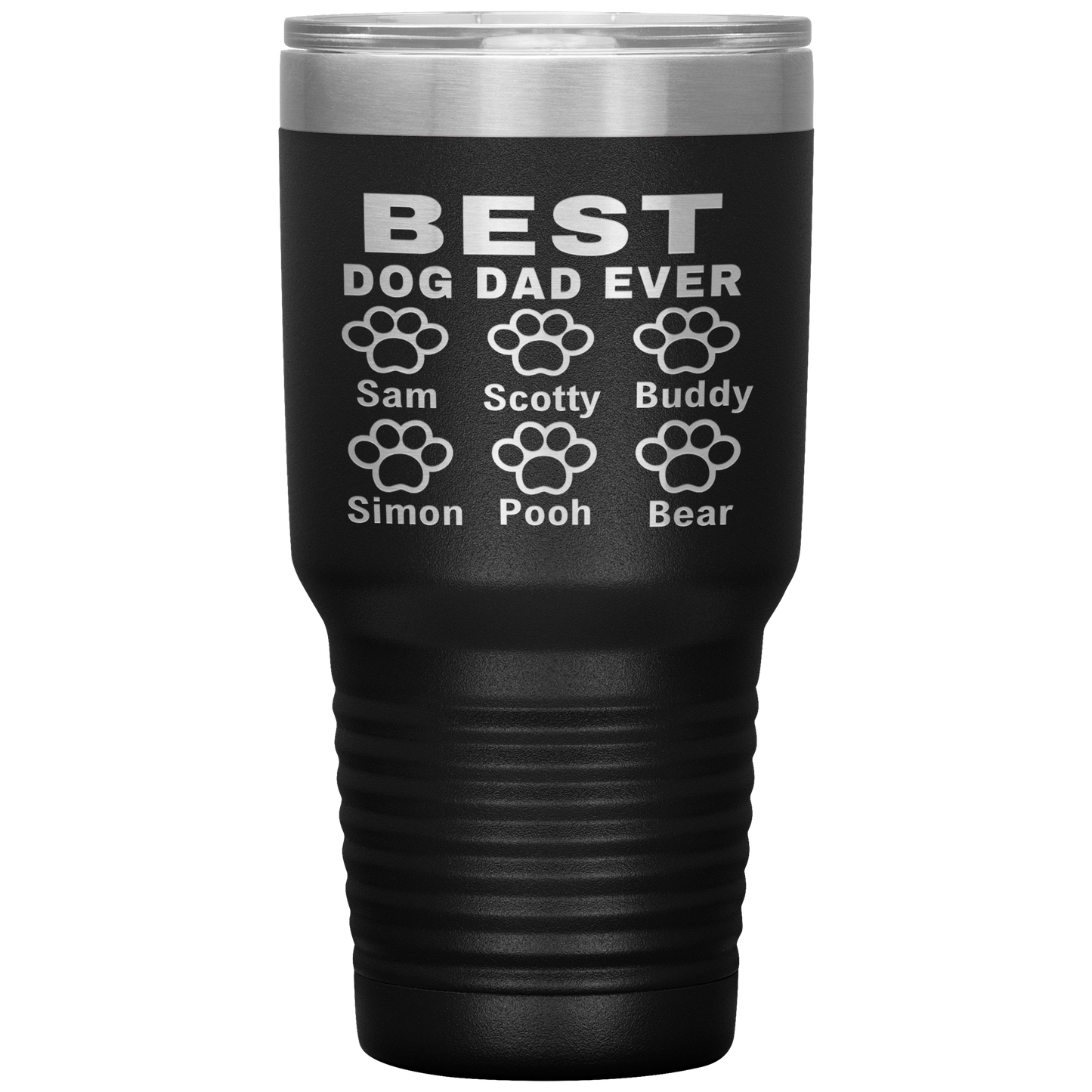 BEST DOG DAD EVER " Tumbler. Buy For Family & Friends