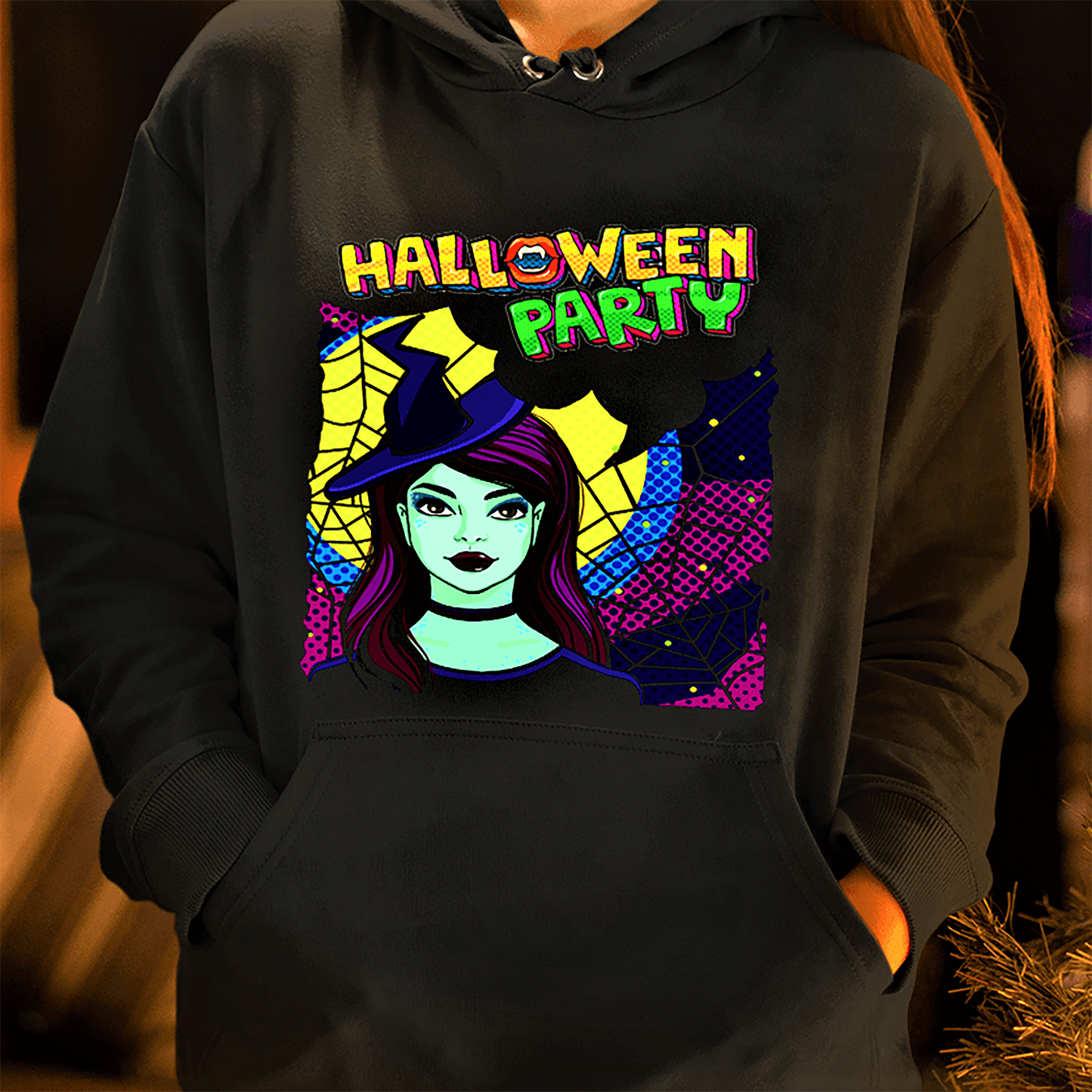 "HAPPY HALLOWEEN LADY"