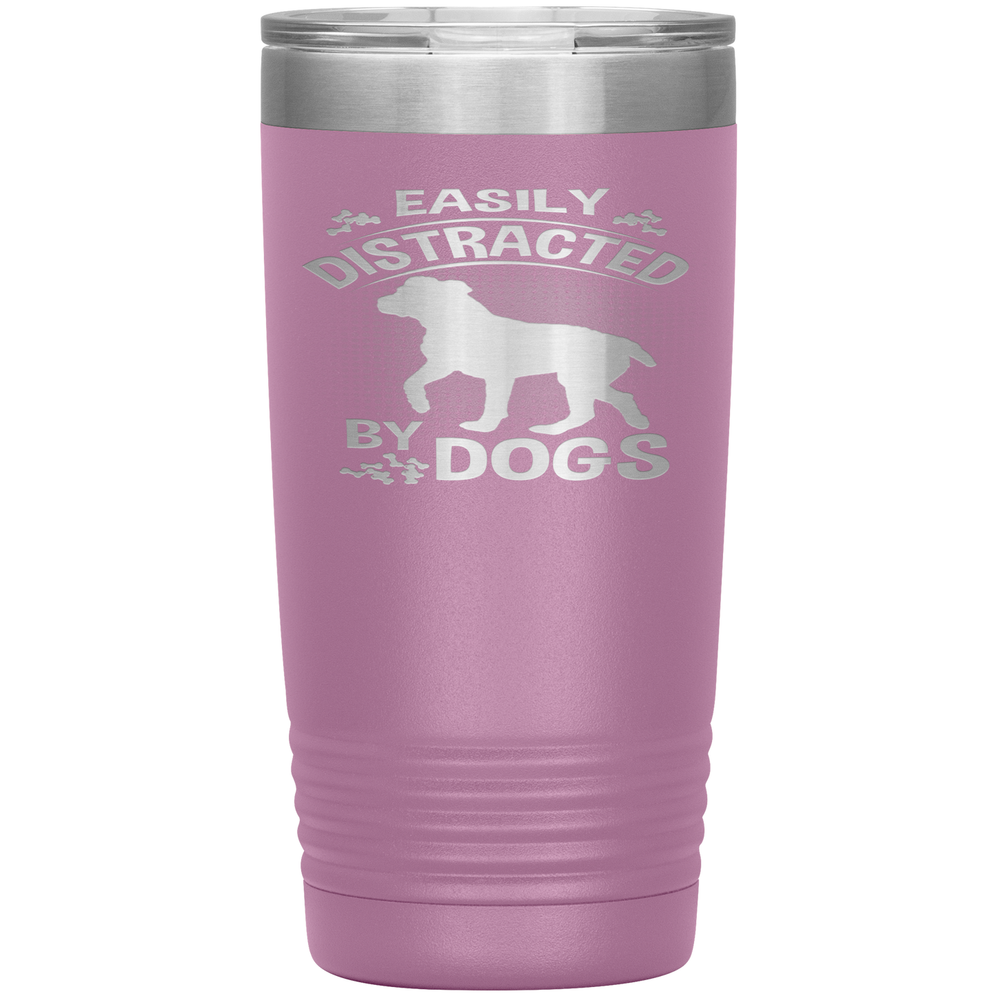 "Distracted by Dogs " Tumbler. Buy For Family & Friends. Save Shipping.