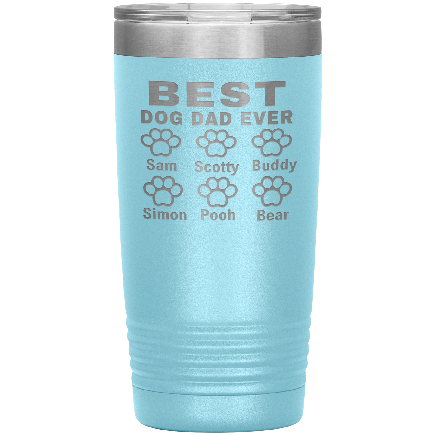 BEST DOG DAD EVER " Tumbler. Buy For Family & Friends