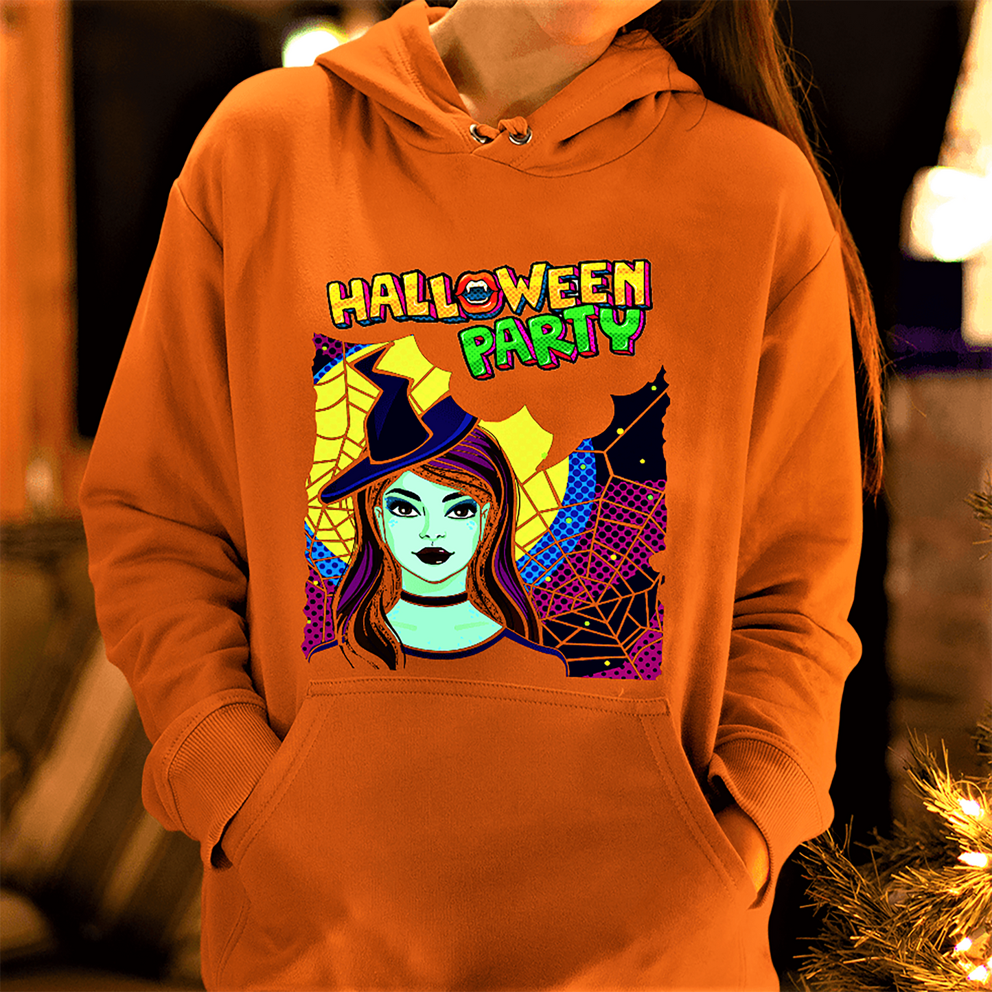 "HAPPY HALLOWEEN LADY"