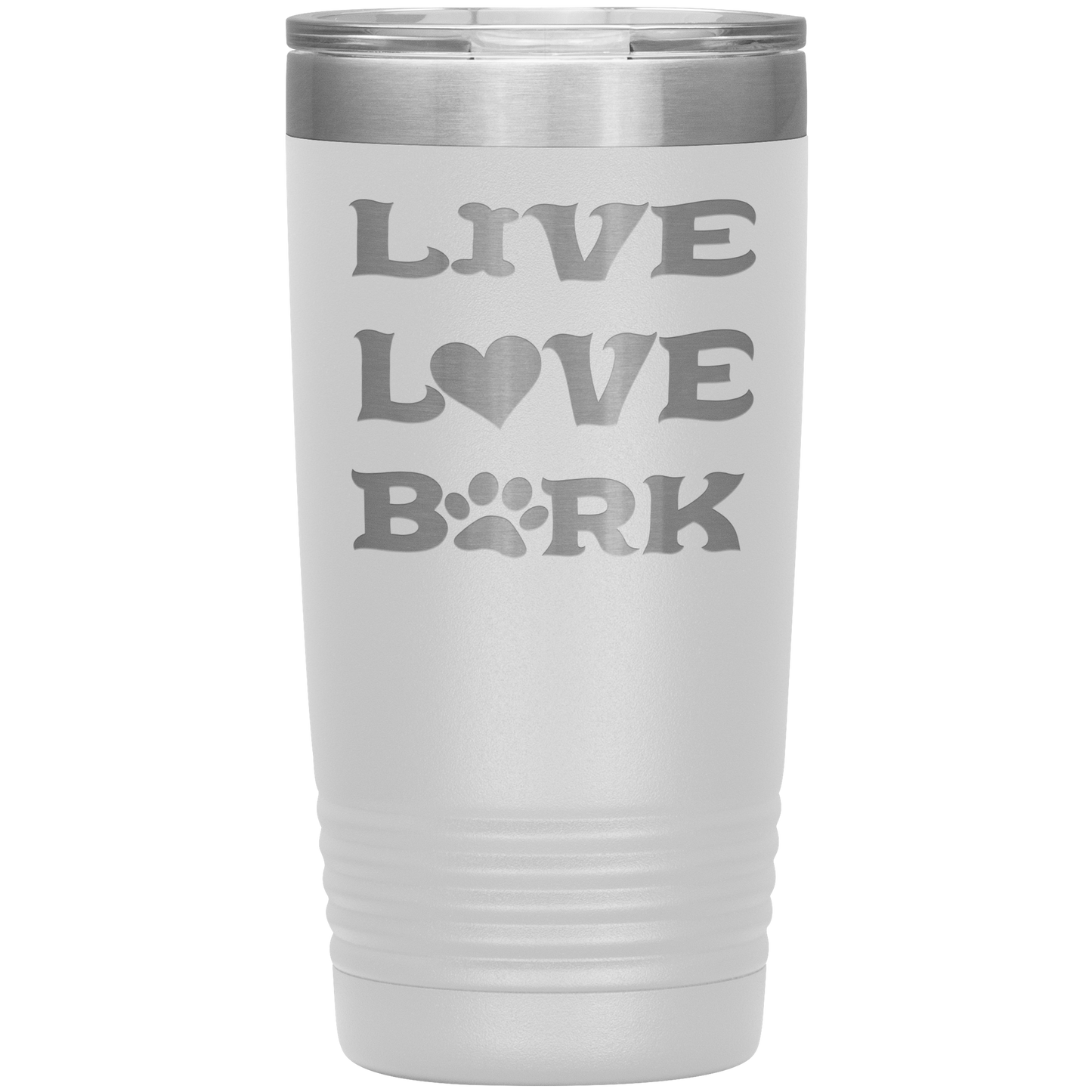 "LIVE L💓VE BARK" Tumbler. Buy For Family & Friends. Save Shipping.