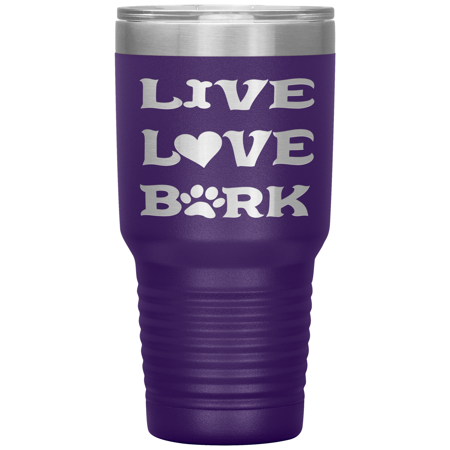 "LIVE L💓VE BARK" Tumbler. Buy For Family & Friends. Save Shipping.