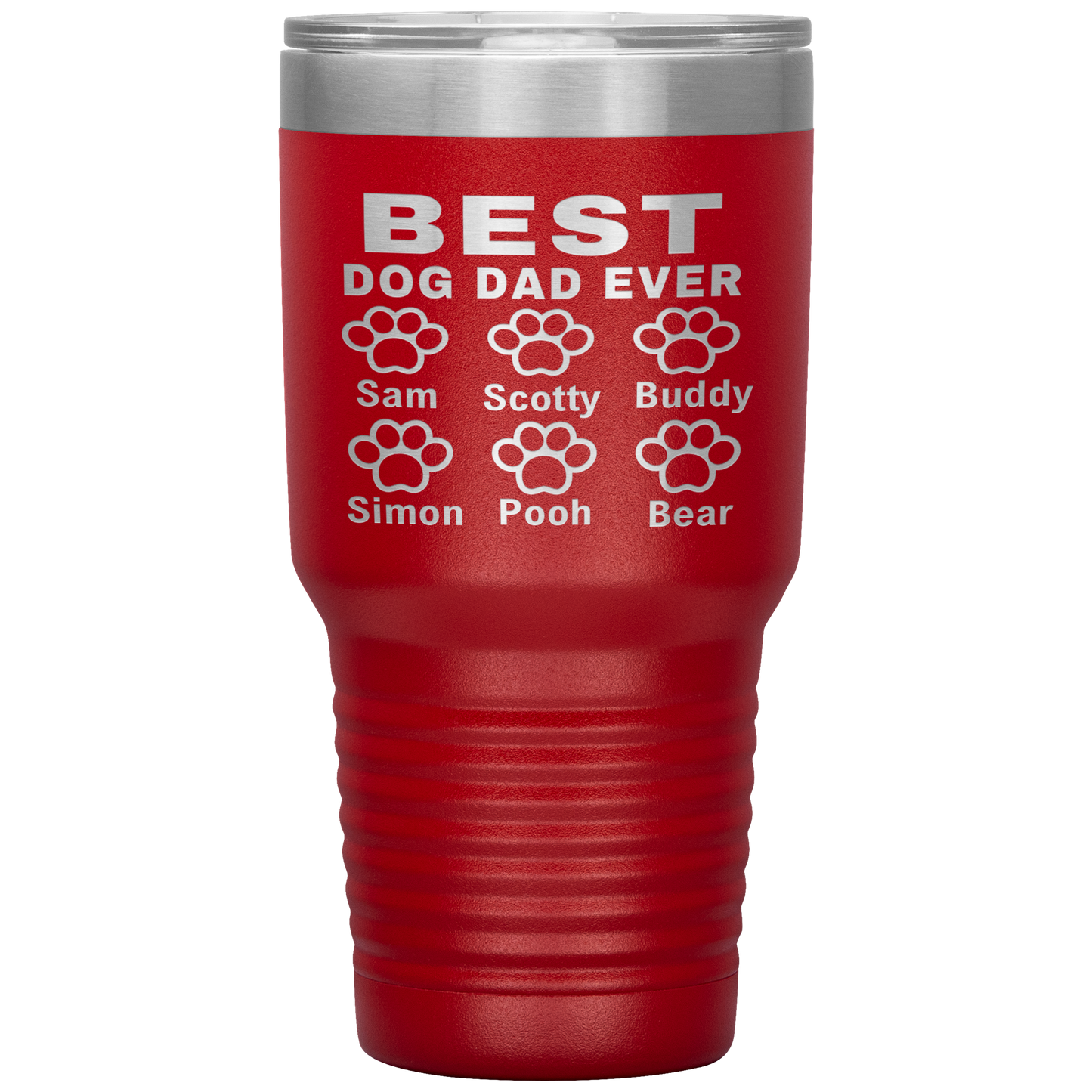 BEST DOG DAD EVER " Tumbler. Buy For Family & Friends
