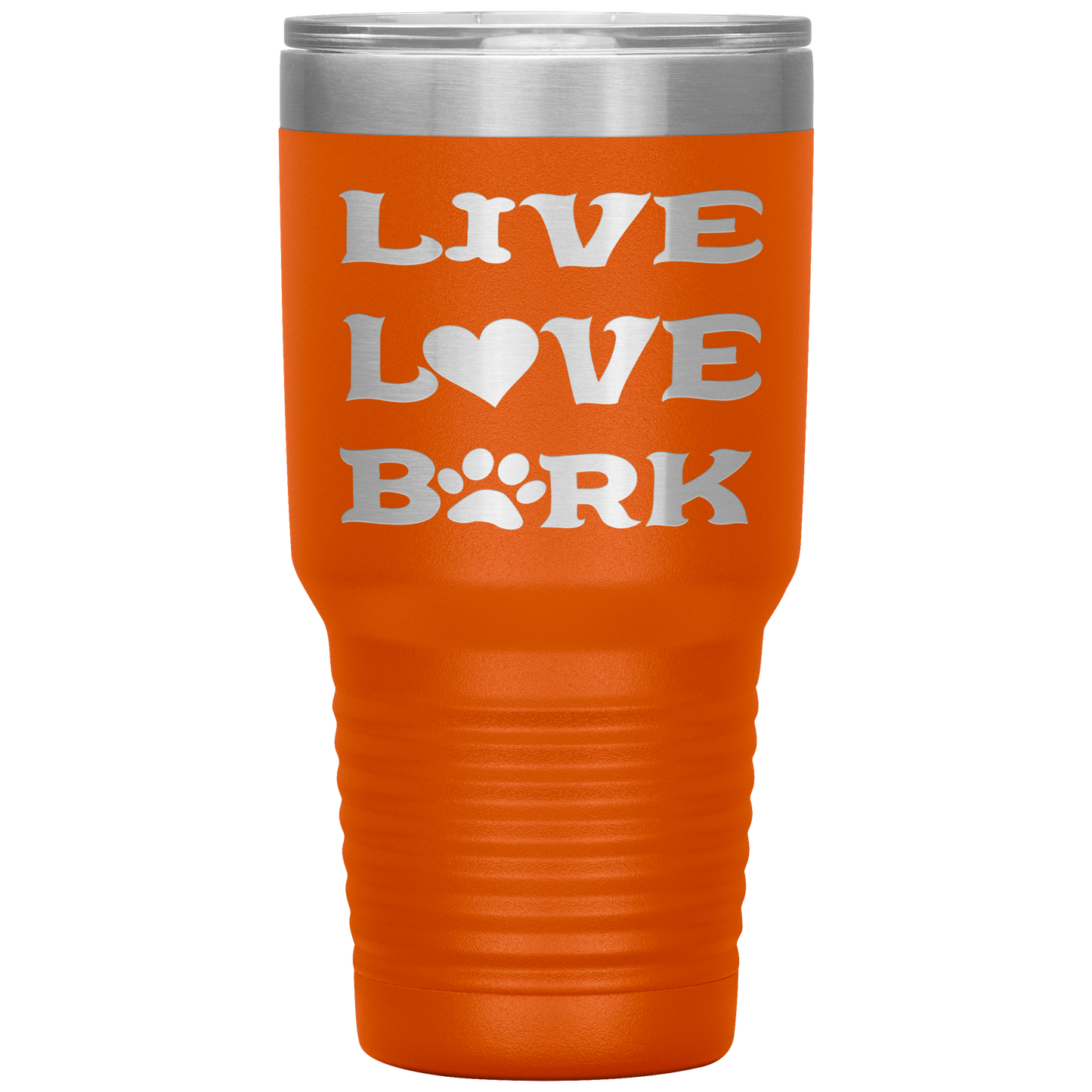 "LIVE L💓VE BARK" Tumbler. Buy For Family & Friends. Save Shipping.
