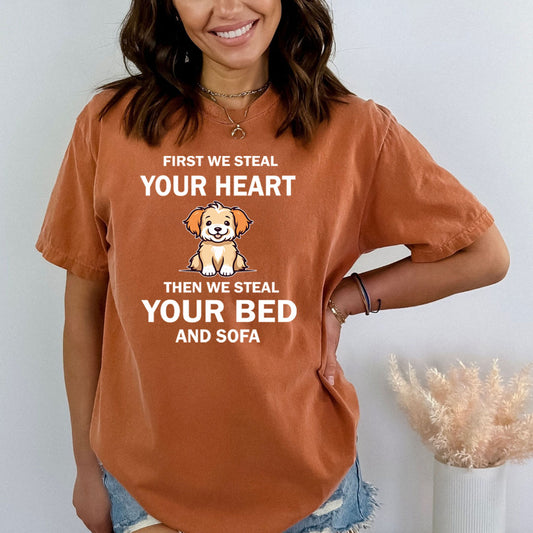 First We Steal Your Heart - Bella Canvas