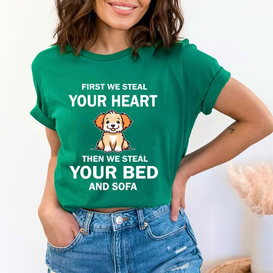 First We Steal Your Heart - Bella Canvas