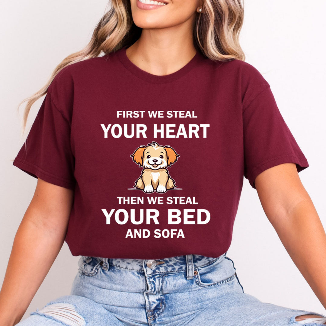 First We Steal Your Heart - Bella Canvas