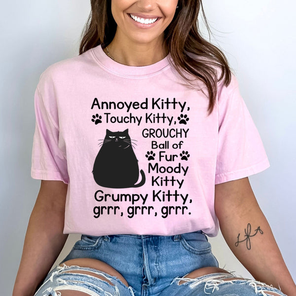 Annoyed Kitty - Bella Canvas