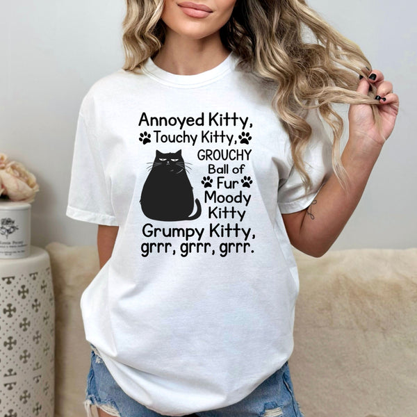 Annoyed Kitty - Bella Canvas
