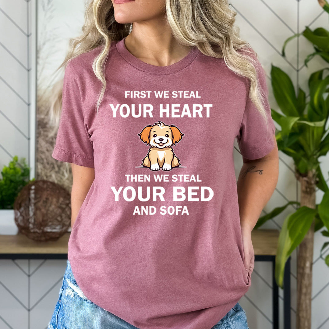 First We Steal Your Heart - Bella Canvas