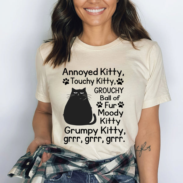 Annoyed Kitty - Bella Canvas