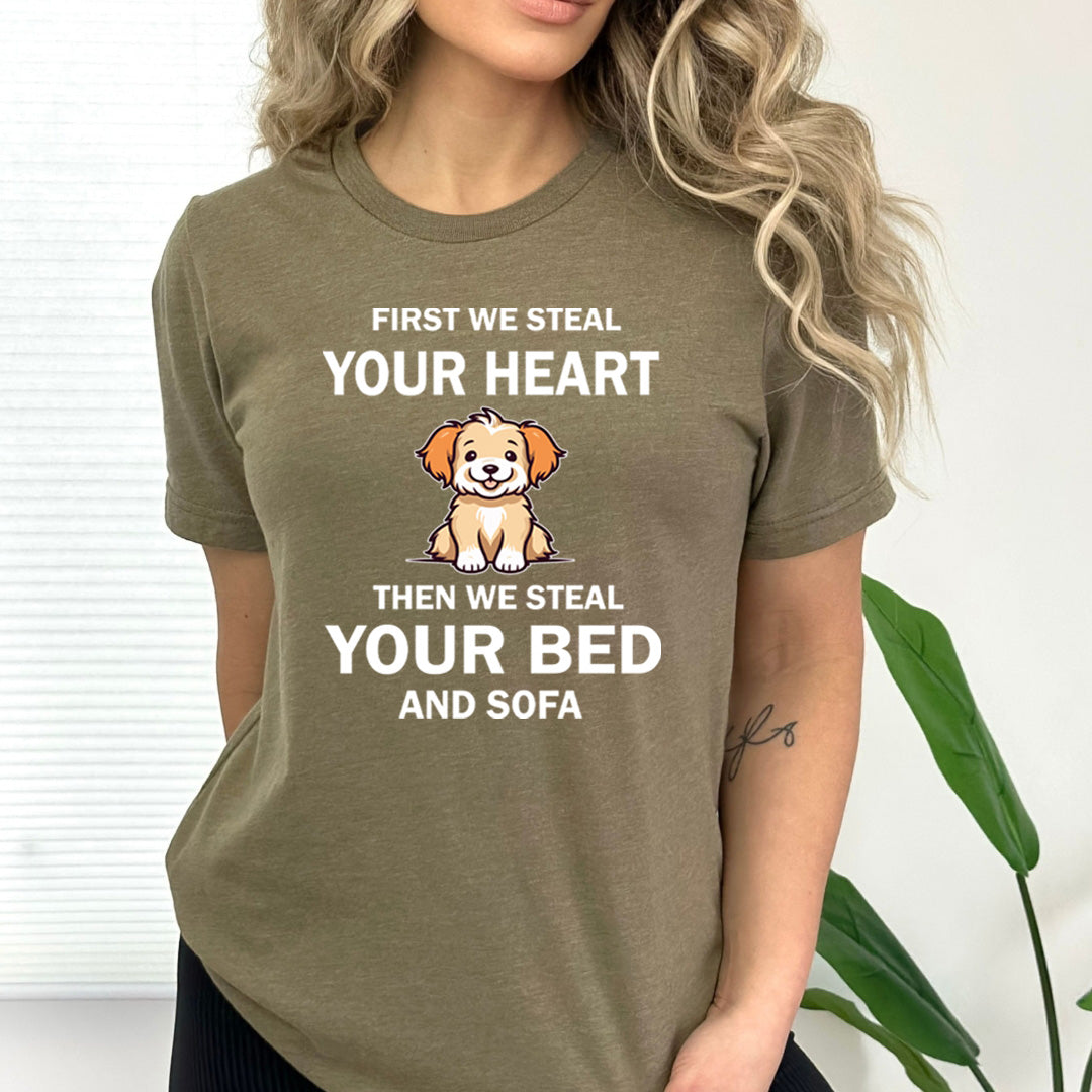 First We Steal Your Heart - Bella Canvas