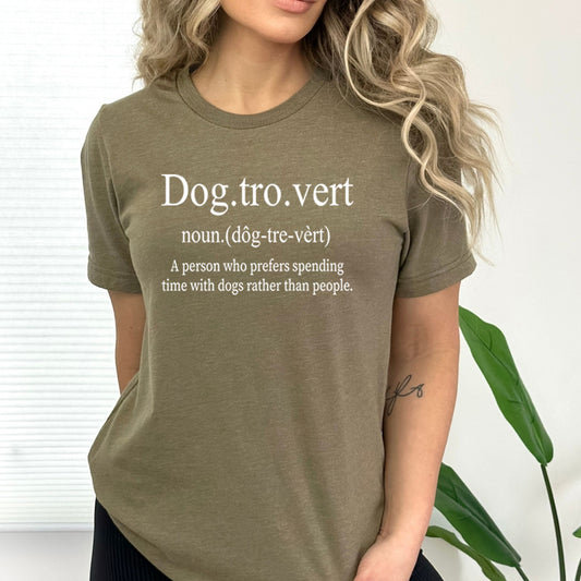 Dog.tro.vert Noun - Bella Canvas