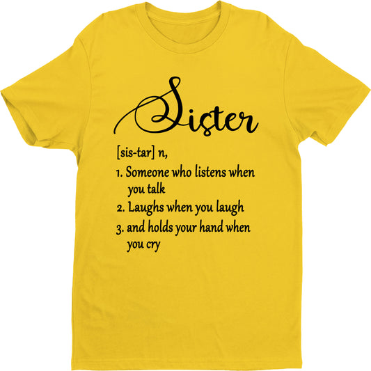 "SISTER(SIS-TAR")" How many you got?