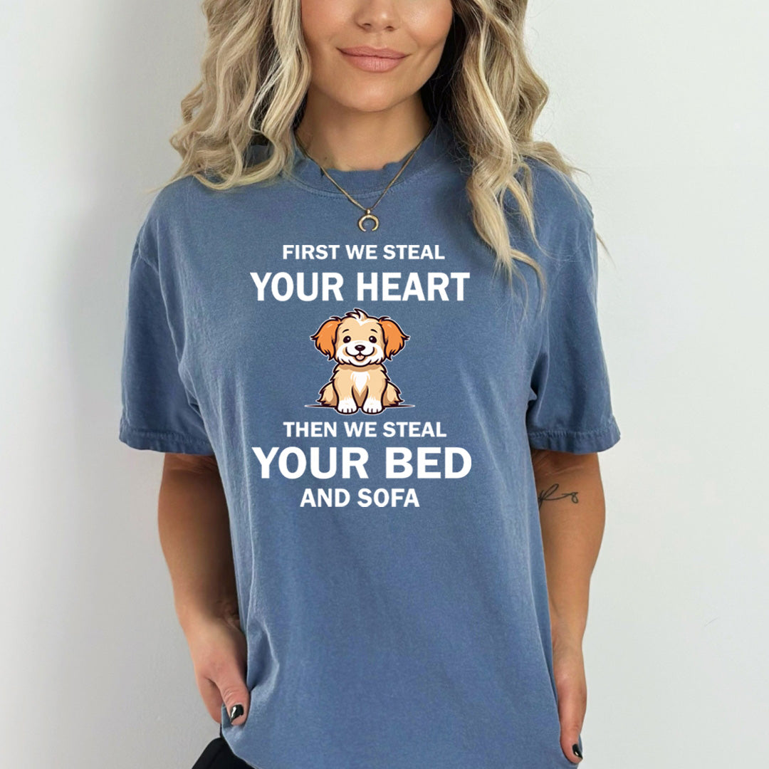 First We Steal Your Heart - Bella Canvas