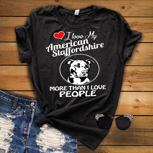 I Love My (Custom Dog Name And Breed) More Than I Love People