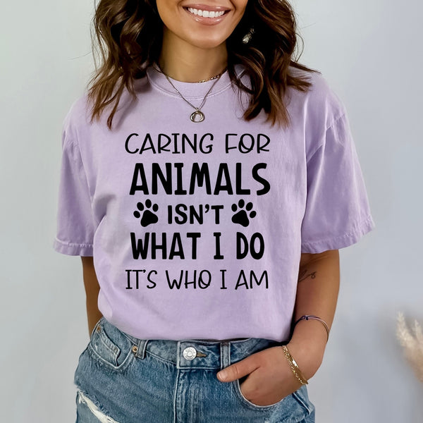 Caring For Animal  - Bella canvas
