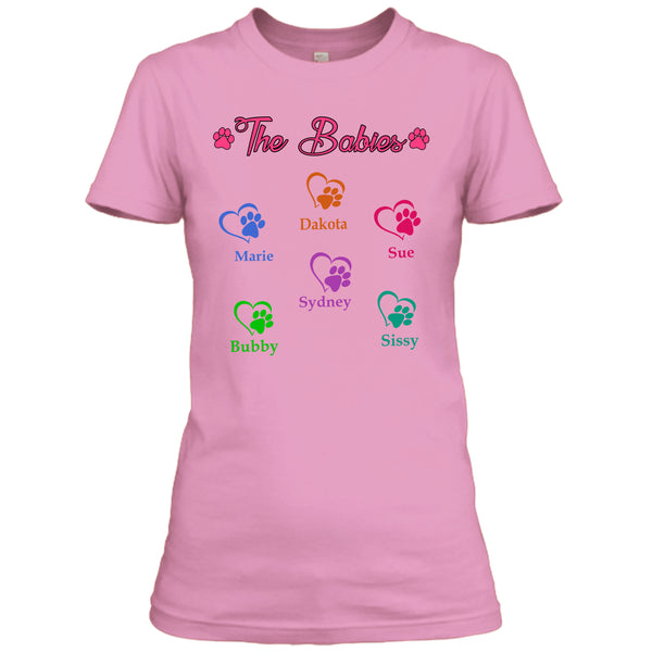 The Babies -  Custom Dog Shirt