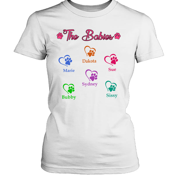 The Babies -  Custom Dog Shirt