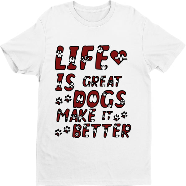 "LIFE IS GREAT" T-SHIRT