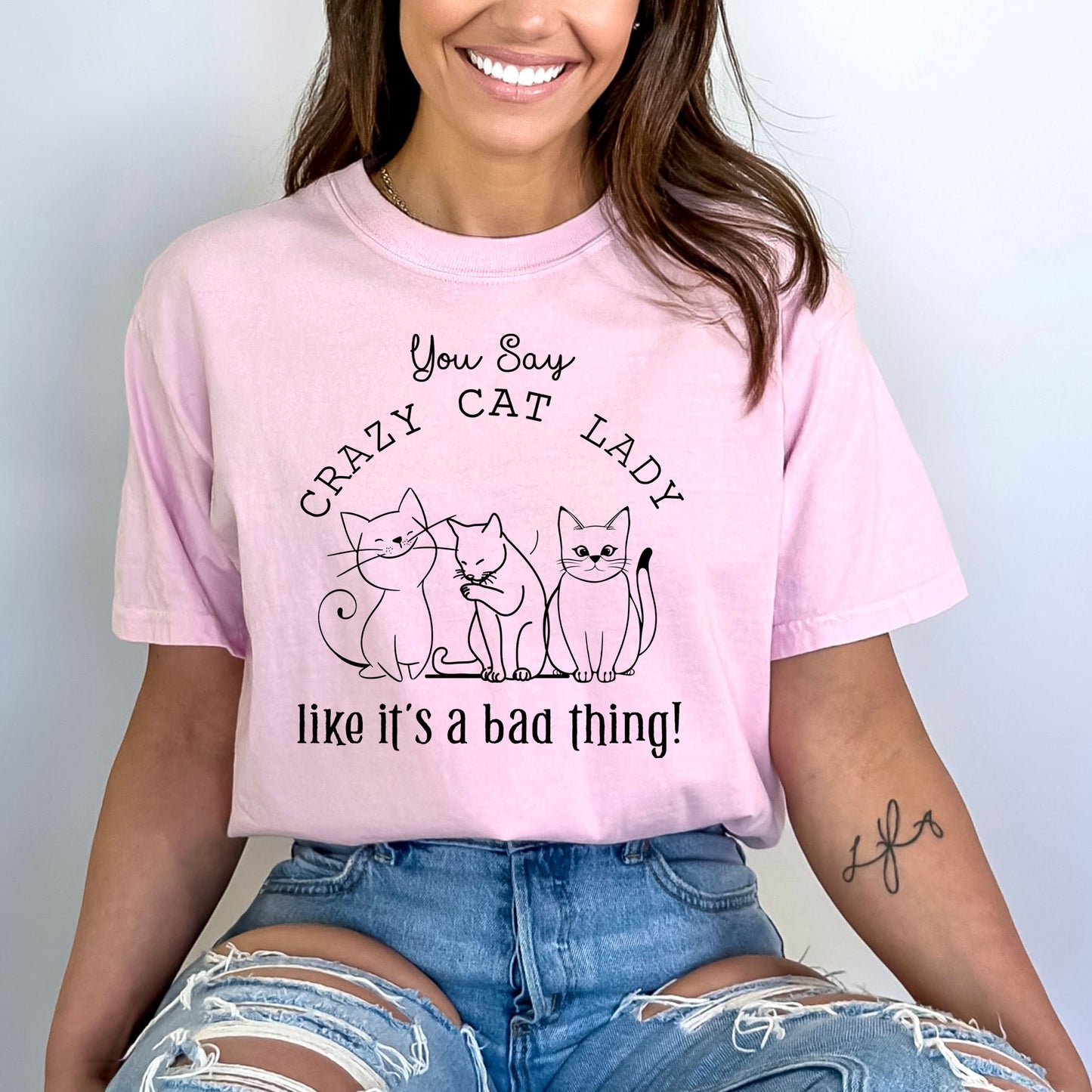 Crazy Cat Lady - Bella Canvas