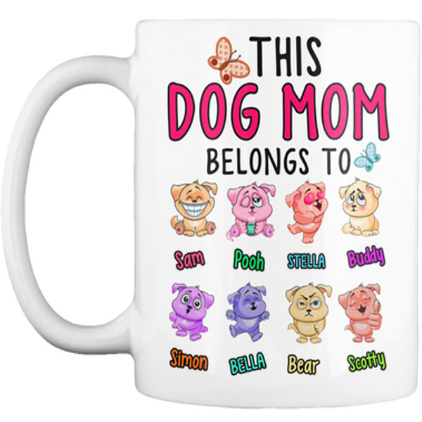 This Dog Mom Belongs To...New Mug