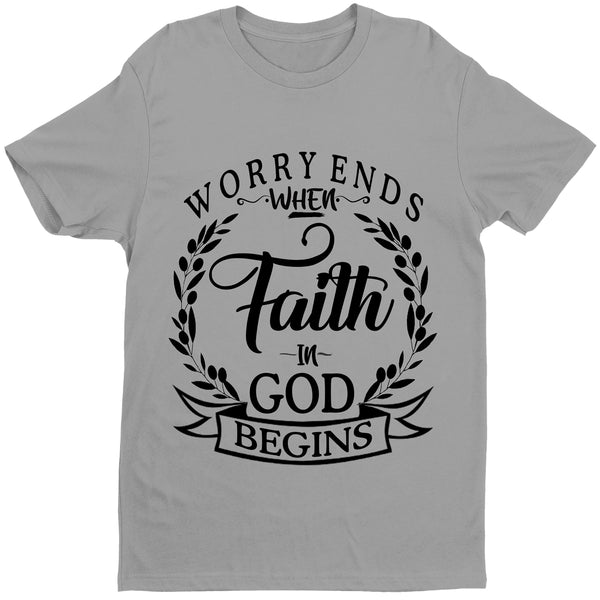 "FAITH IN GOD BEGINS"