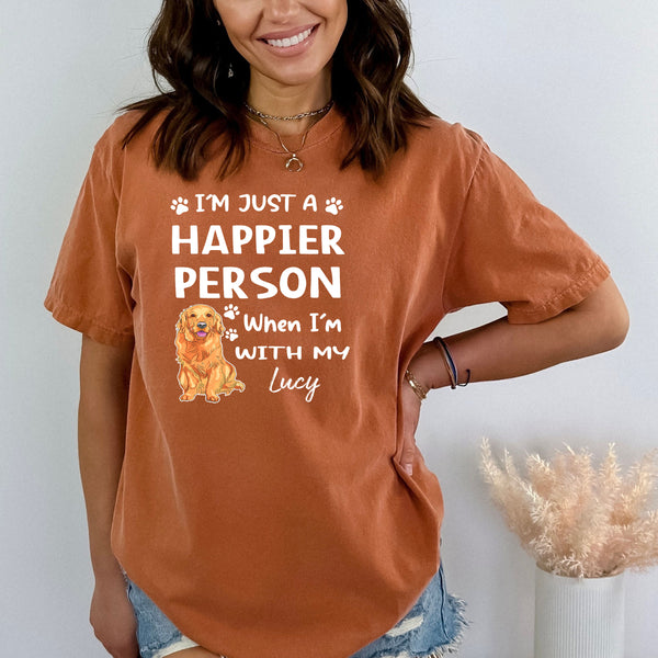 I'm Just A Happier Person - Bella canvas