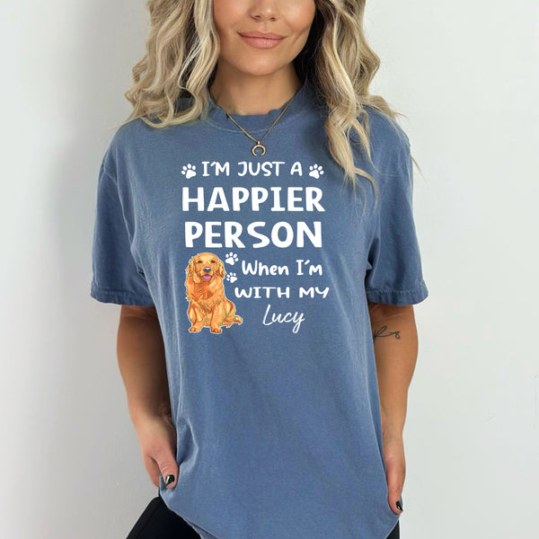 I'm Just A Happier Person - Bella canvas