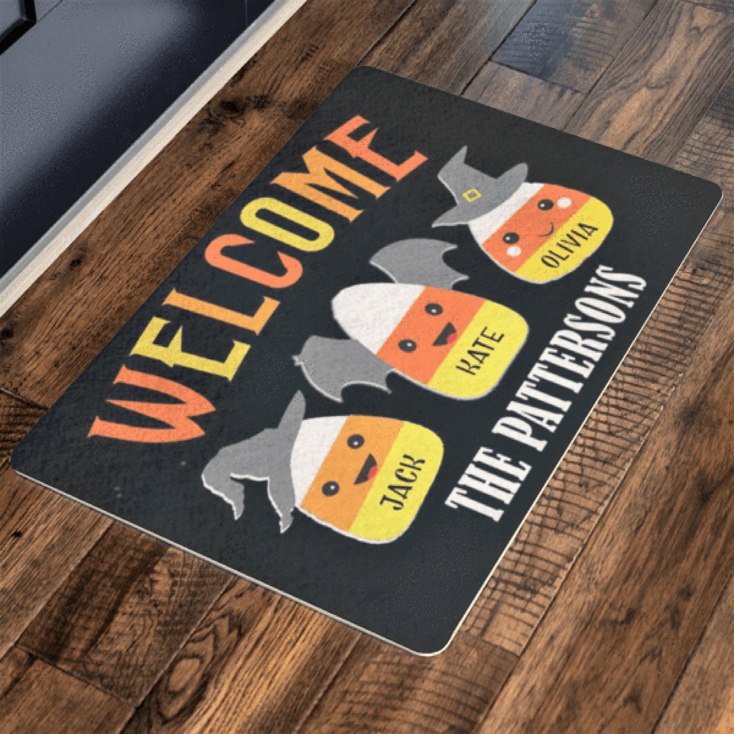 Family Name Fully Customize Doormat  ( Best price Deal) Halloween Special