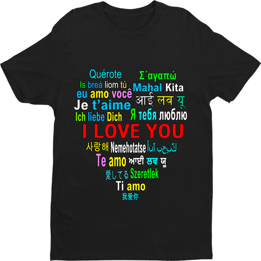 " I LOVE YOU.... ",  Shirt Flat shipping (50% off Today)