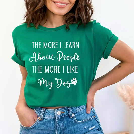 I Like My Dog - Bella canvas