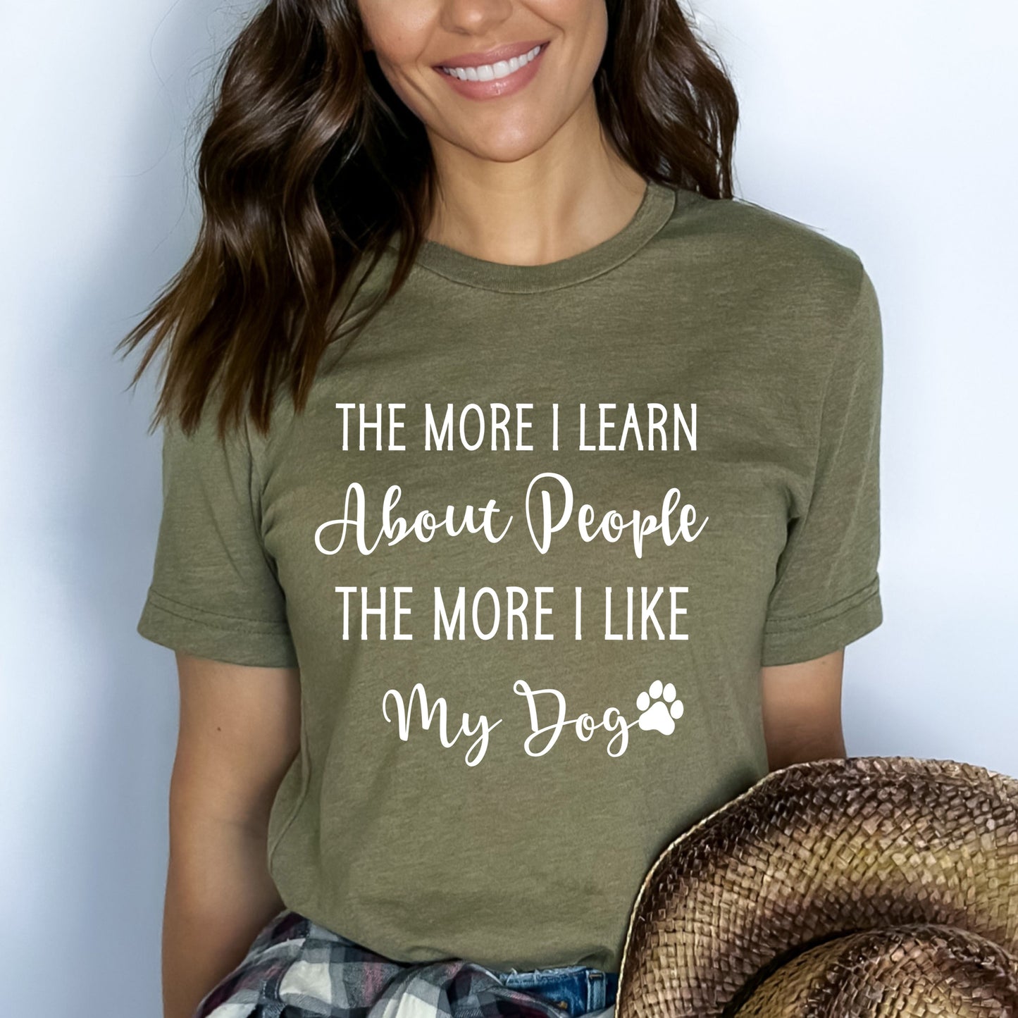 I Like My Dog - Bella canvas
