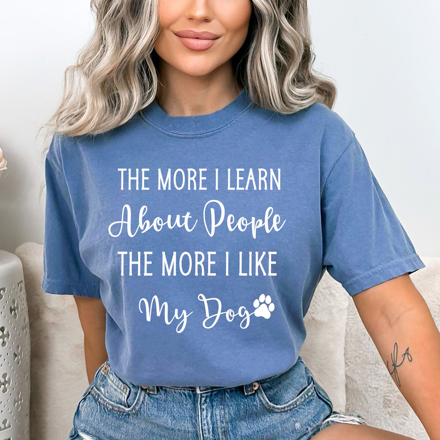 I Like My Dog - Bella canvas