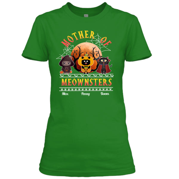 Mother of Meownsters - Custom T shirt