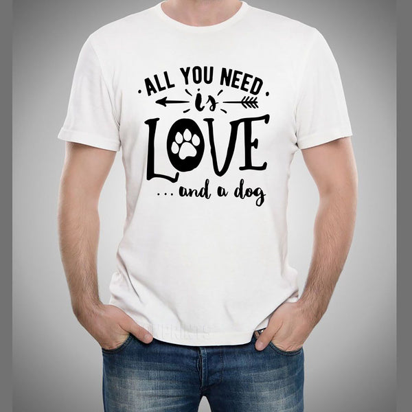 Love And A Dog- Unisex Tee