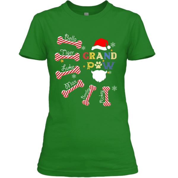 Grandpaw ( Christmas Dogs) - T shirt