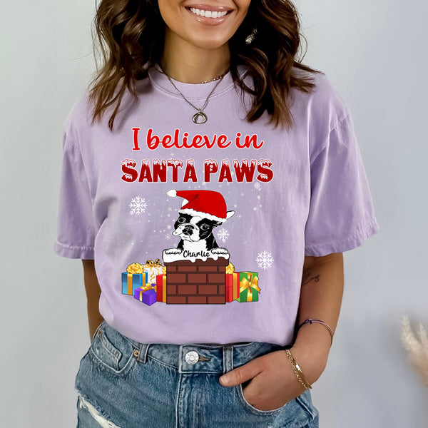 I Believe In Santa Paws - Bella Canvas