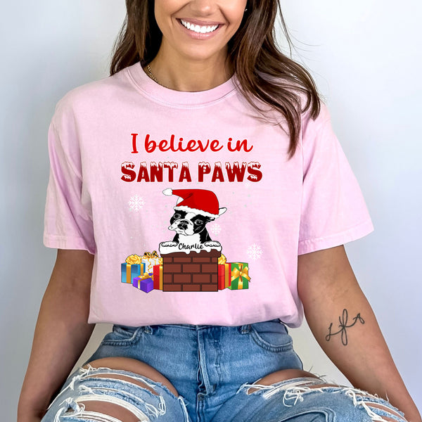 I Believe In Santa Paws - Bella Canvas