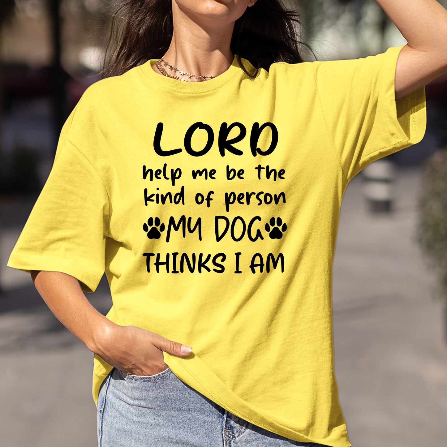 My dog think i am - Bella Canvas