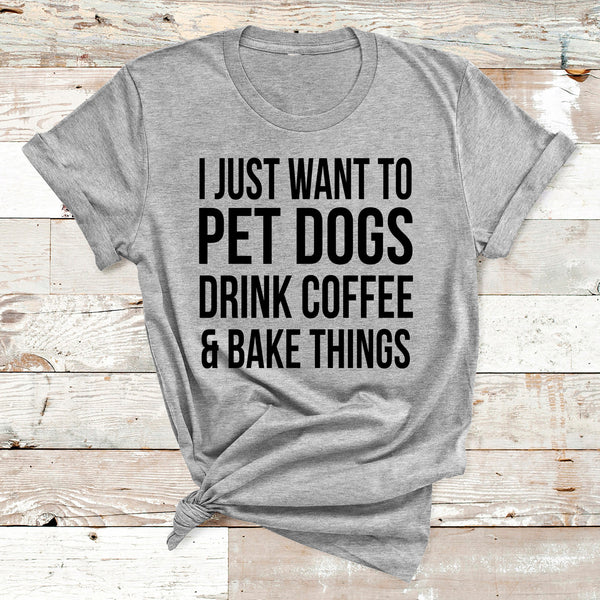 "PET DOGS DRINK COFFEE"