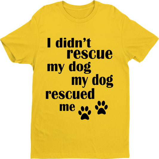 "I DIDN'T RESCUE".