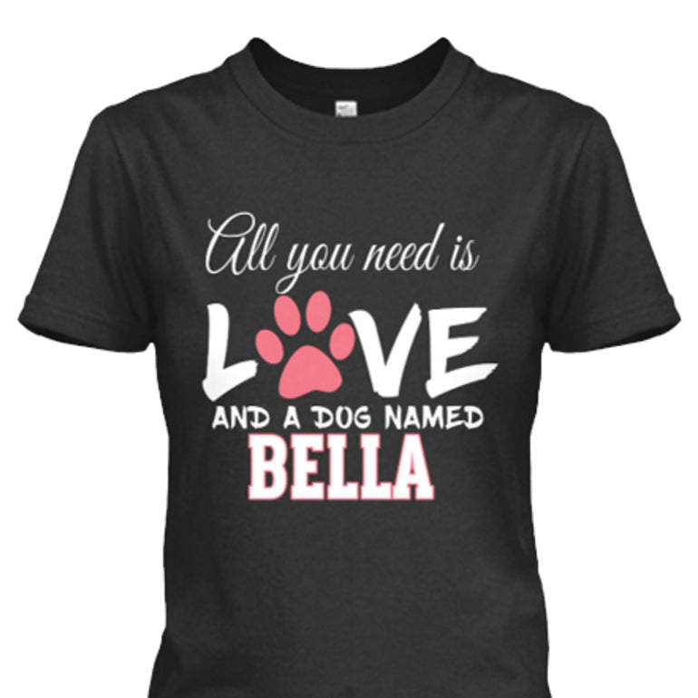 All You Need Is Love - Custom Dog Shirt, Mug & Pillow Pack